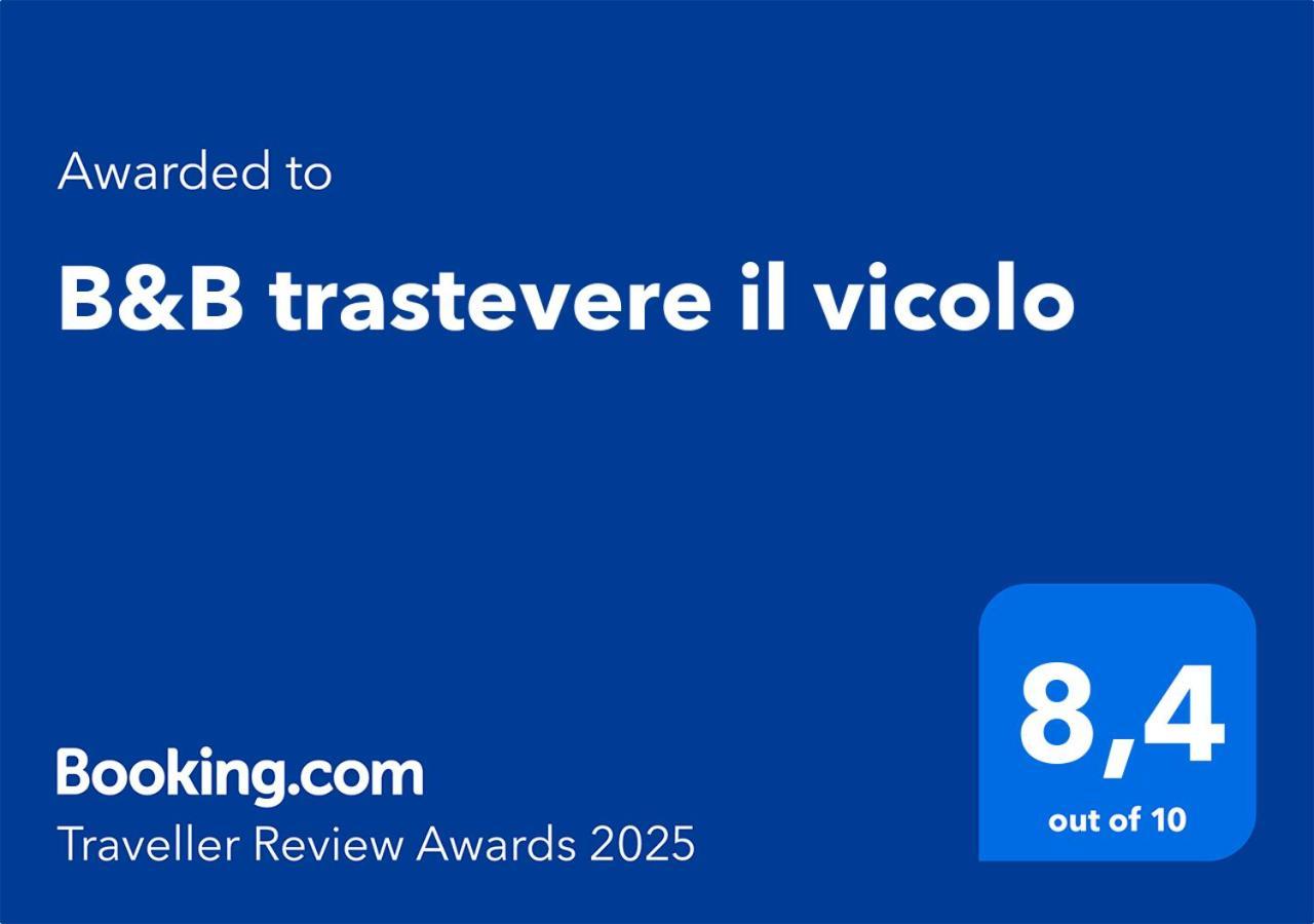 B&B Trastevere Il Vicolo Roma Eksteriør bilde